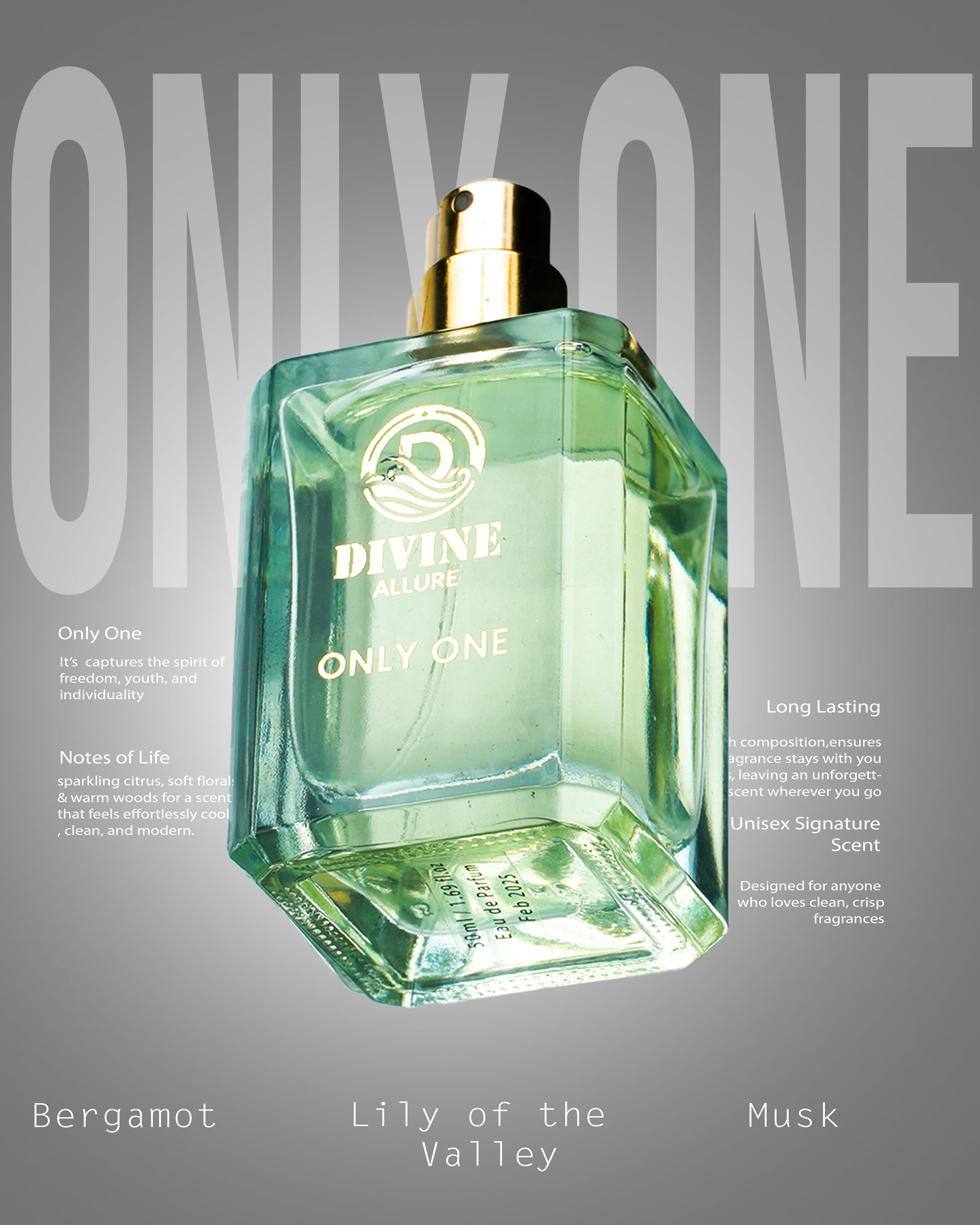 Divine Allure Only One : Unisex Perfume