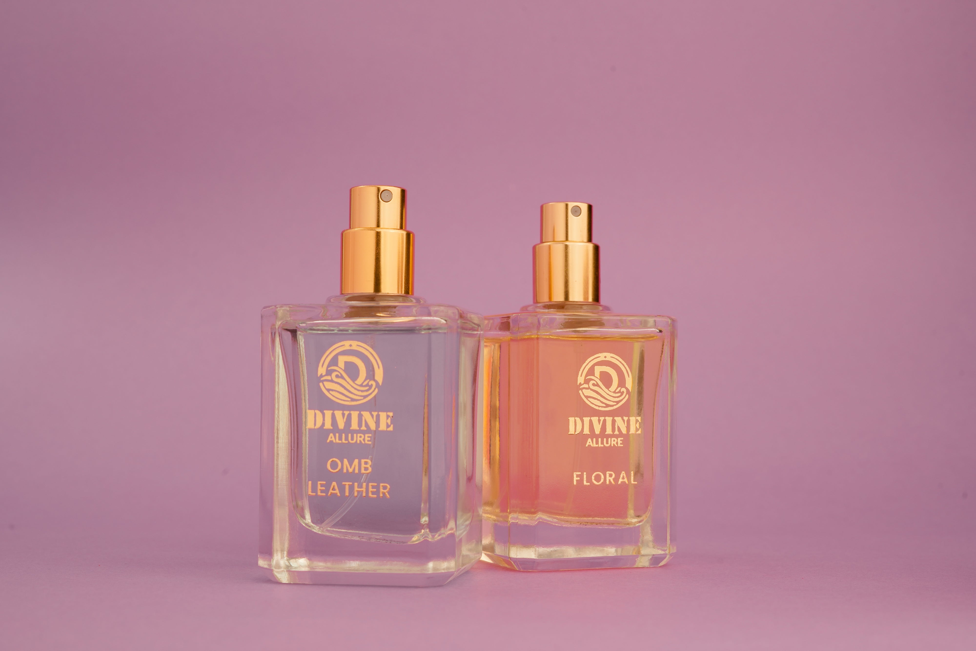 Omb Leather & Floral